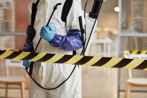 Professional Biohazard Cleanup technician working in Millville, NJ
